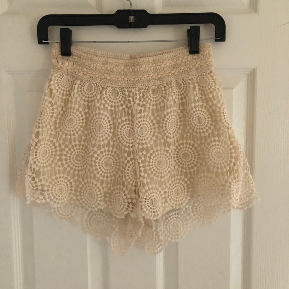 Lace shorts